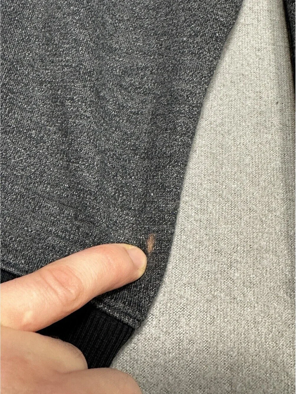 Under Armour Men’s Medium Fitted Full Zip Jacket Gray Athletic Activewear